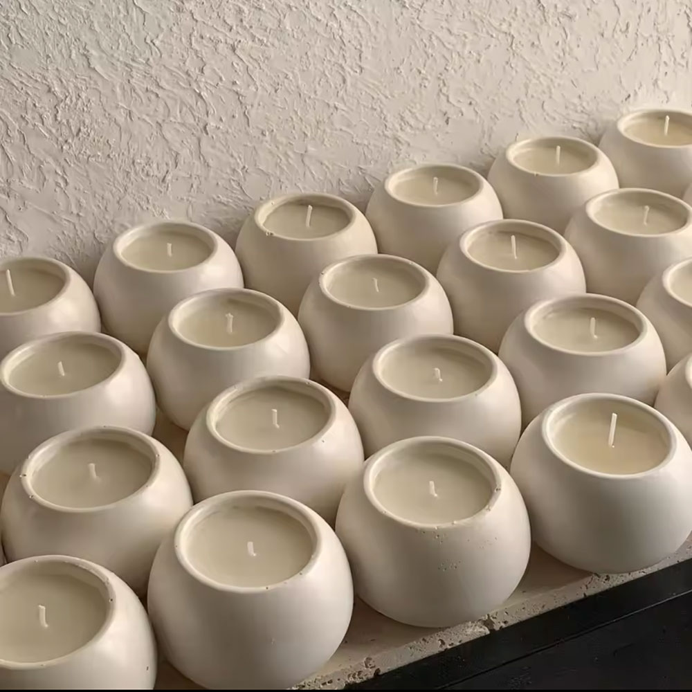 Silicone Mold Round Candle Hol - огляд і ціна Succulent Set