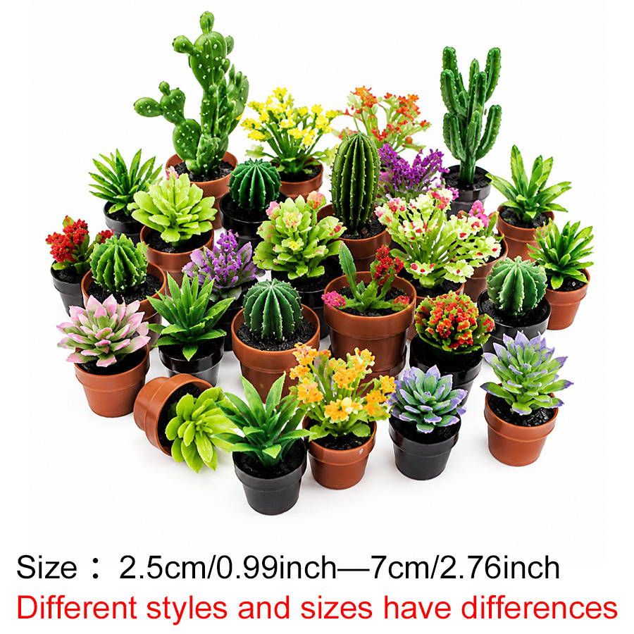 8Pcs Random Style Artificial S - огляд і ціна Succulent Set
