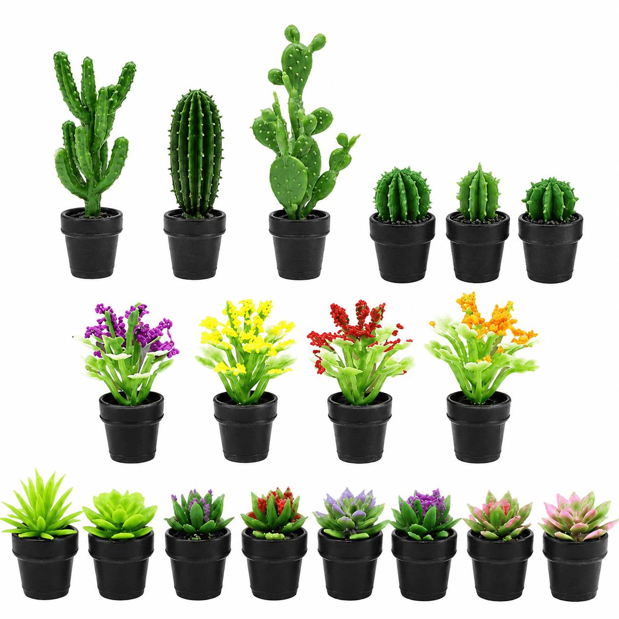 8Pcs Random Style Artificial S - огляд і ціна Succulent Set