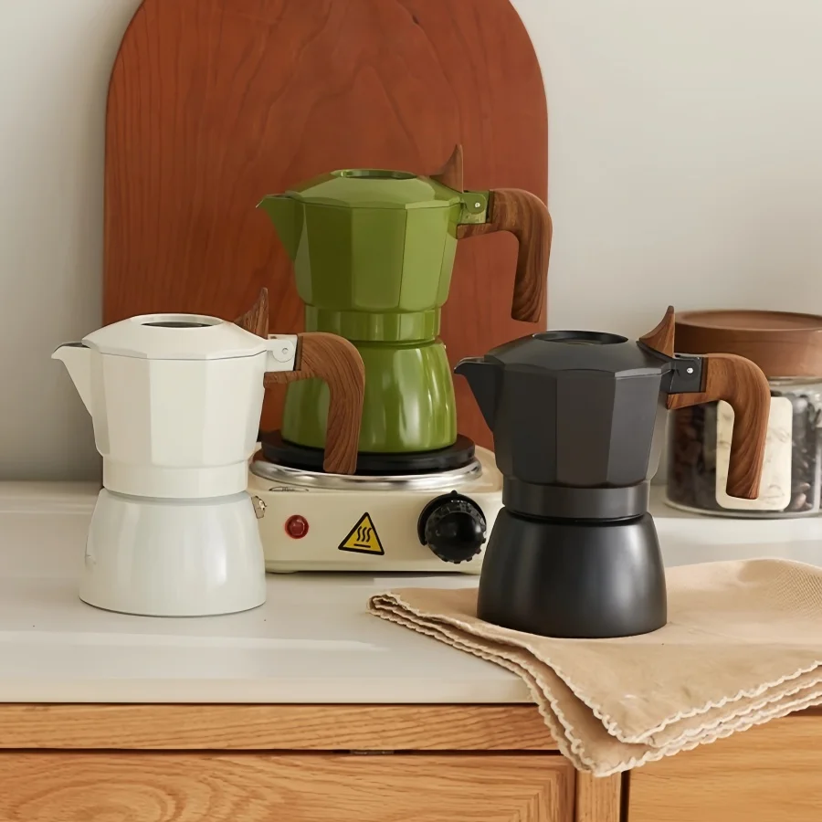 100ml Double Valve Coffee Pot  - огляд і ціна Pothos