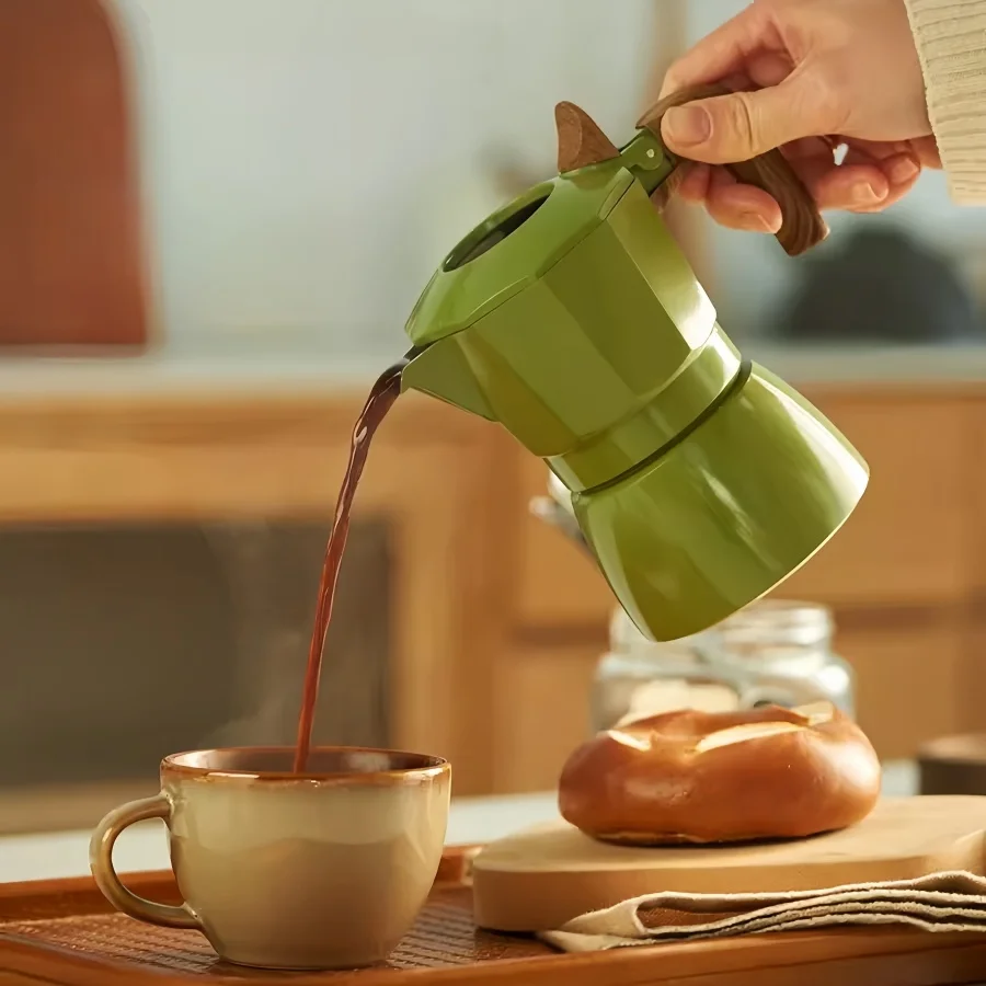 100ml Double Valve Coffee Pot  - огляд і ціна Pothos