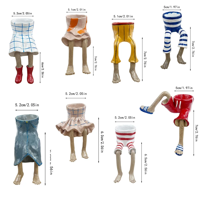 1Pcs Novelty Sitting Legs Cera - огляд і ціна The Plant Parent
